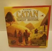 Klaus Teuber's CATAN FAMILY EDITION Sealed New