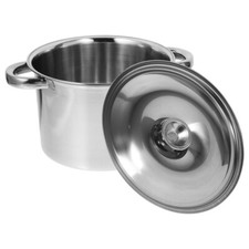  Pot Soup Big Bronze Saucepan Griddle Covered Stockpot Household