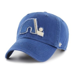Casquette '47 Québec Nordiques Noir Sur Noir - Sangle Réglable, Officielle LNH, Neuve