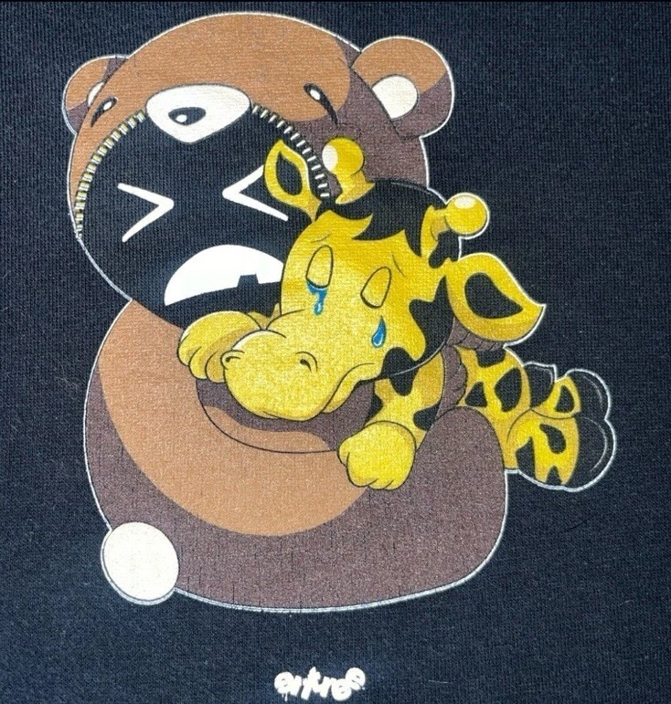 HERMÈS Felpa con cappuccio TOYS R US FOREVER pesante nera taglia XXL ? UNICA ? OTTIME CONDIZIONI