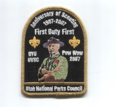 UTAH NATIONAL PARKS- BYU MERIT BADGE POW WOW- 2007