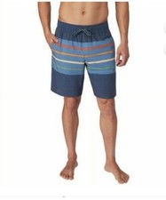 Hang Ten Men's Swim Shorts Dark Blue Size XL NWT