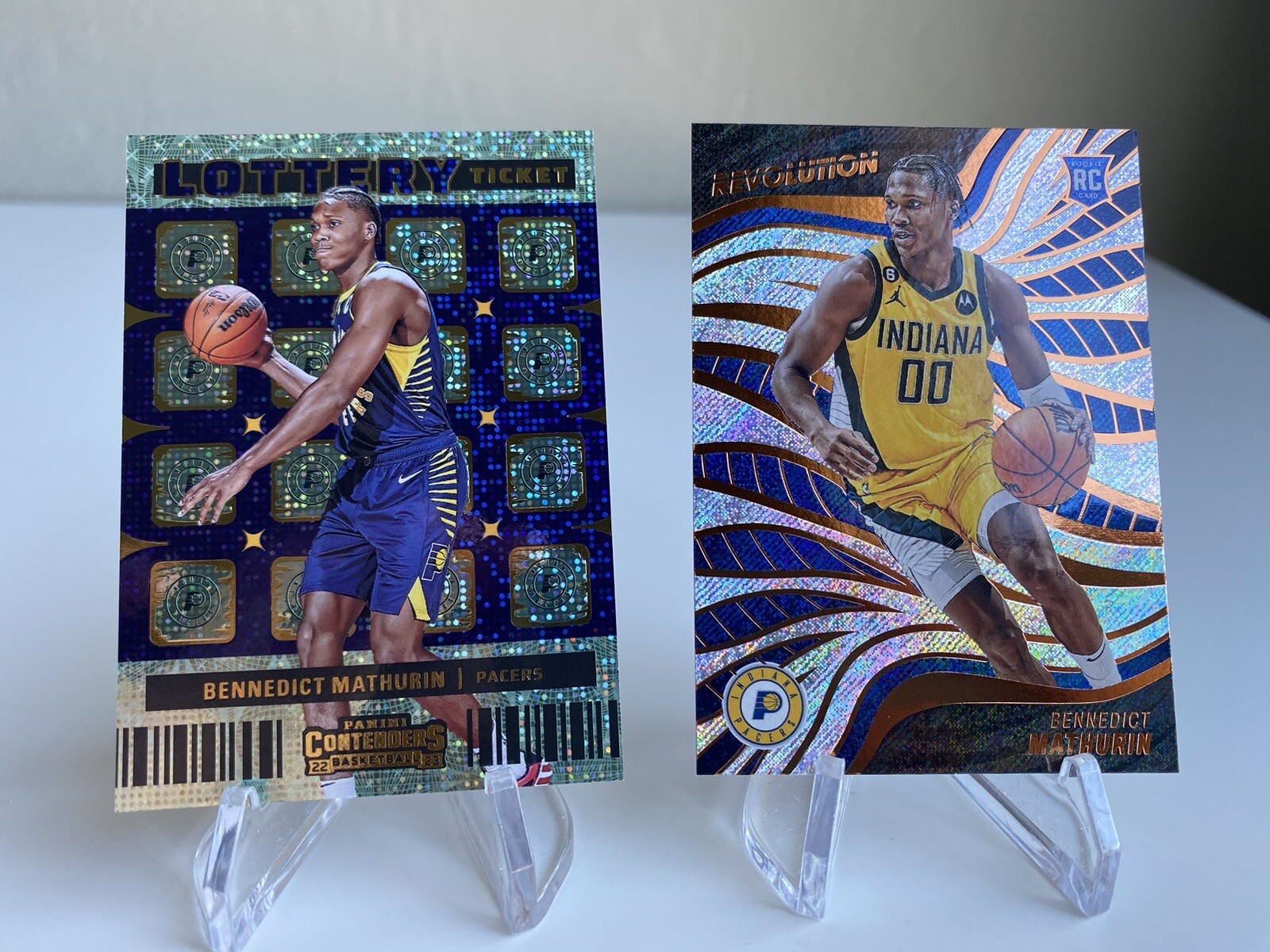 Bennedict Mathurin 2022-23 Lottery Ticket #6 Revolution #126 RC Rookie