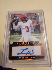 2021 Pro Set Power - Layne Hatcher Auto - Bronze Var - Top Prospect to Buy!