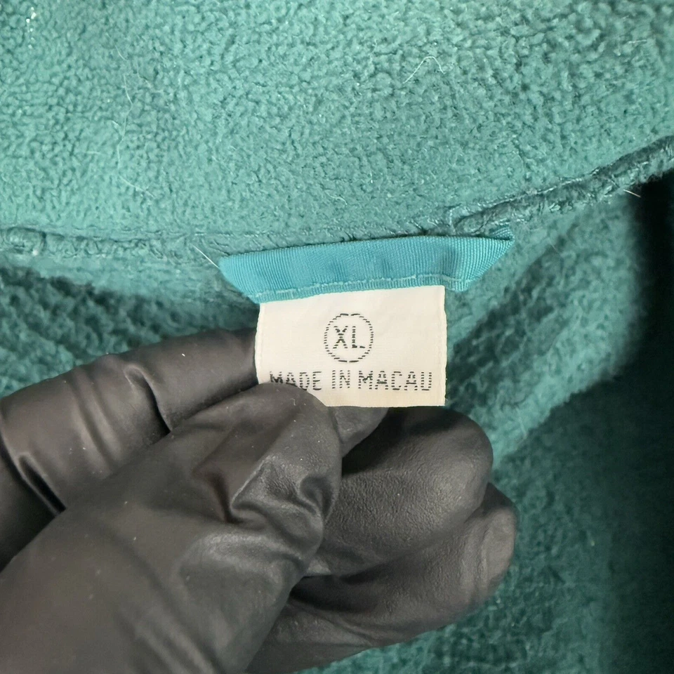 Vintage Freightliner Jacket Mens XL Blue 3-in-1 Fleece Lined Full Zip Vented - Image 4 of 4