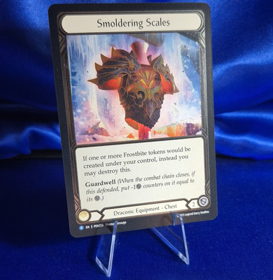Legend Story Studios Flesh and Blood Smoldering Scales PEN253 Rare EN Promo