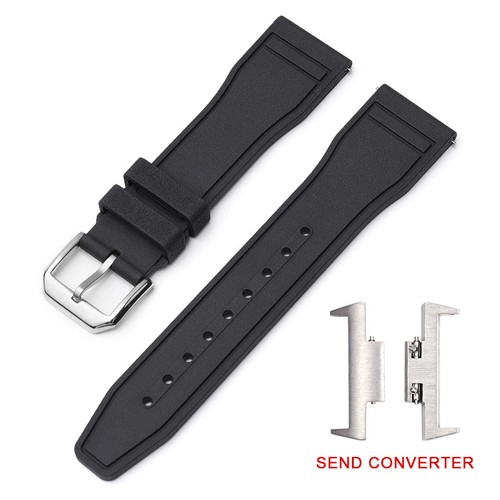 For Tissot PRX Super Player Watch Band 22MM Strap+12MM Converter Accessories Kit - Photo 4 sur 13
