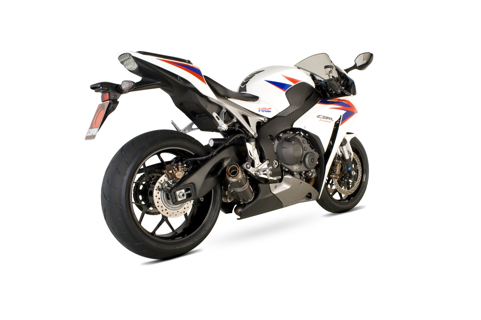 Honda CBR1000 RR Fireblade 12-13 Scorpion Exhaust RP1 Carbon Slip-on HA1001CEM