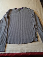 Abercrombie fitch men's Gray Jumper Muscle Fit Sweater In Heather Gray