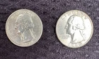 1960 & 1961 Ps 90% Silver Washington Quarter US Mint Philadelphia
