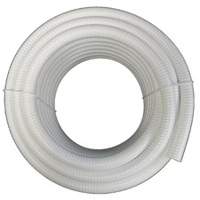 1-1/2 In. X 25 Ft. Pvc Schedule 40 White Ultra Flexible Pipe-2201112025