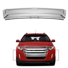 Chrome Front Lower Bumper Grille Molded Silver Plastic Replacement for 2011