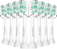8 Pack Toothbrush Replacement Heads Compatible with Philips Sonicare 4100 5100