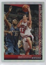 2005-06 Bowman Draft Chrome Refractor /300 Kirk Hinrich #46 7v7