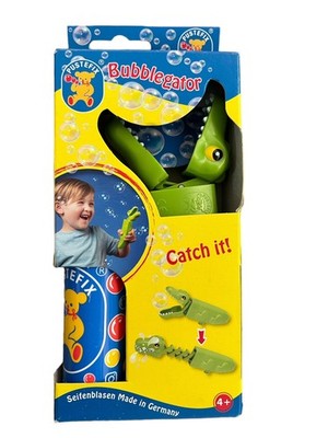 Pustefix Bubblegator Catch it, 70ml Flüssigkeit, Aligator Seifenblasen