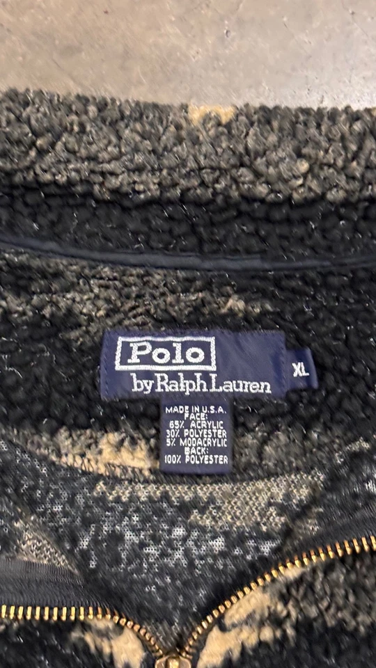 Polo Ralph Lauren estilo synchilla pull over polar Foto 2 de 3