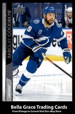 2020-21 Upper Deck Barclay Goodrow #624 Tampa Bay Lightning NHL Hockey 