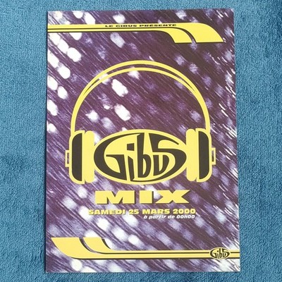 Rave Flyer - A5 - Gibus - Club Rave Flyers, Acid House 