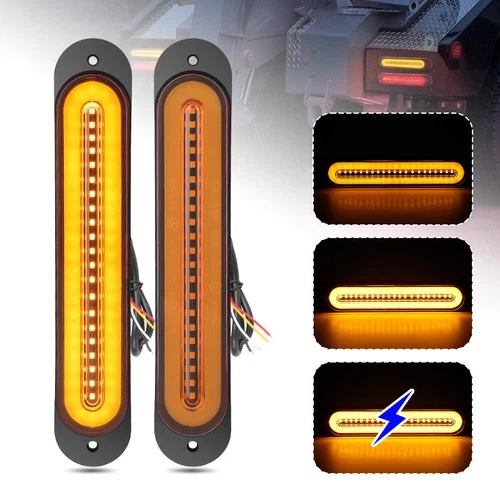 68 LED Rücklichtleiste mit sequenziellem Blinker, Brems- und Rücklicht, 12V24V - Bild 2 von 13