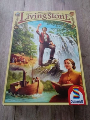 Schmidt-Spiele:  LIVINGSTONE  mit schönem Spielmaterial ! - Bild 1 von 4