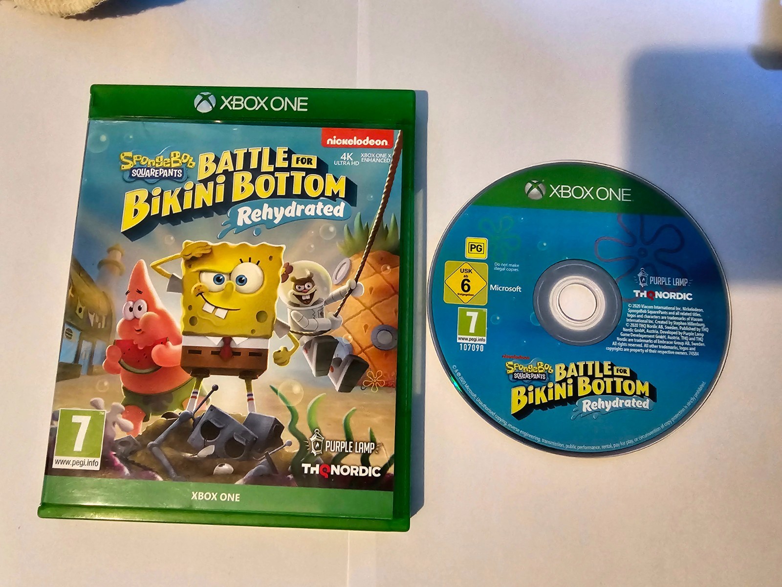 Spongebob Squarepants Battle For Bikini Bottom Rehydrated - XBOX ONE Game