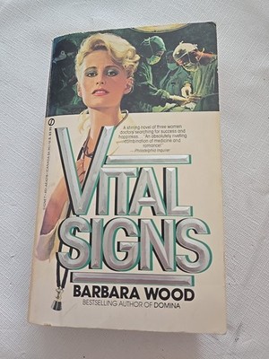 Vital Signs General Fiction Mass Market Paperback Wood, Barbara Signet 1986
