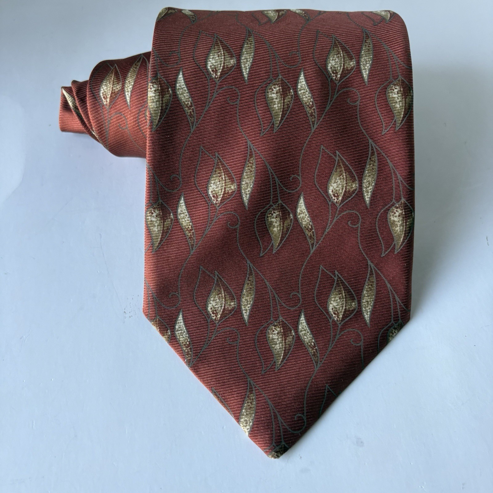 Robert Talbott Studio Extra Long Silk Hand Sewn N… - image 1