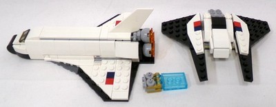 LEGO Creator 3 In 1 31134 Space Shuttle Set Lot Of 2 Builds Incomplete