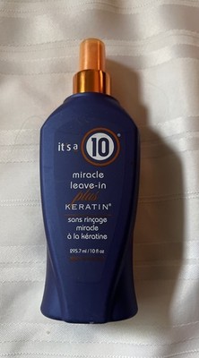 It's a 10 Miracle Leave-In Plus Keratin For all Hair Types 10 fl oz