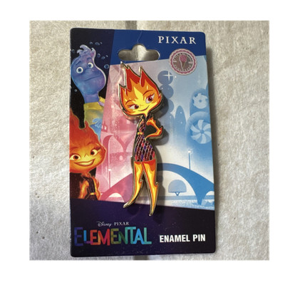Disney Pixar Elemental Ember Single Enamel Pin Character Theme Disney Franchise