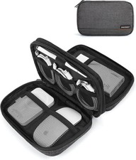 BAGSMART Electronic Organizer Travel Case, Cord Black