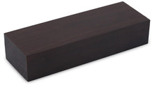 Brazilian Ebony Wood Blank 12x4x2.5 Black Lumber DIY for Instruments Tools