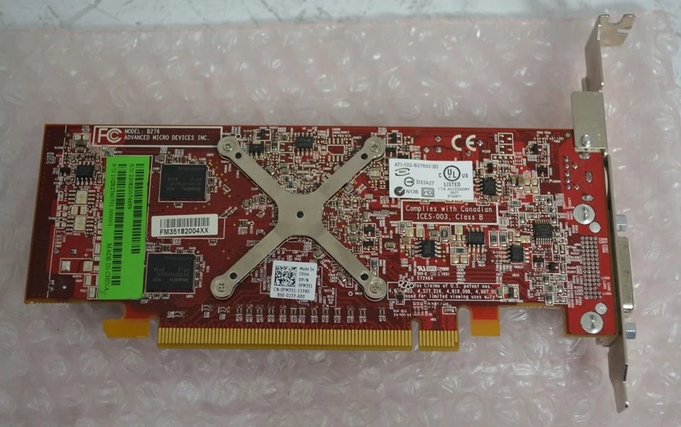 AMD B276 ATI-102-B27602(B) 109-B27631-00 Graphic Card S-Video DMS59 - Image 4 of 4