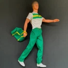 Vintage Barbie Doll Great Shape Ken with Clothes & Gym Bag 7310 Mattel 1983 VGC