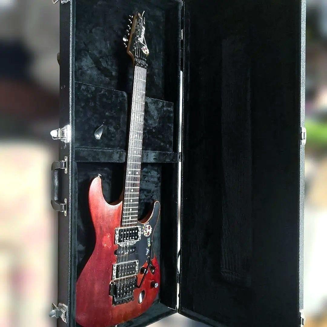 Ibanez S series SKULL specification electric guitar wood grain
