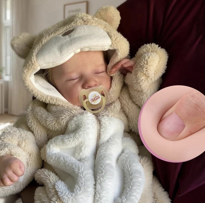 Baby Doll, Light Complexion, Plush Bear Hooded Outfit, Babies Theme