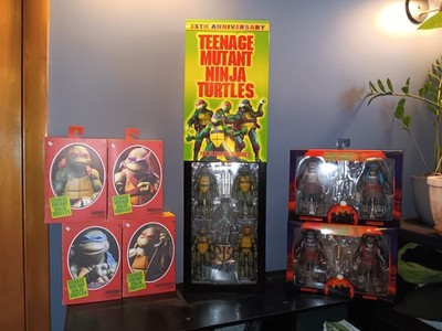neca tmnt Movie Bundle 34 Items 