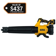 DEWALT 20V MAX 125 MPH 450 CFM Brushless Cordless Blower w/ Battery & Charger