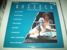 WOZZECK 2-Laserdisc LD VERY GOOD CONDITION VERY RARE CLAUDIO ABBADO CONDUCTS!