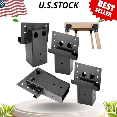 Elevator Deer Stand Brackets 4x4 Powder Coated Outdoor Angle Bracket 4pcs