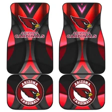 American Football Club Car Floor Mats NFL Car Accessories Custom For Fans