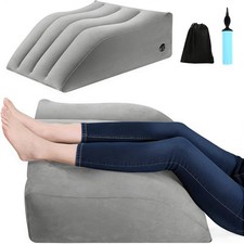 Leg Elevation Pillows for After Surgery, Inflatable Leg Elevation Wedge Pillow f