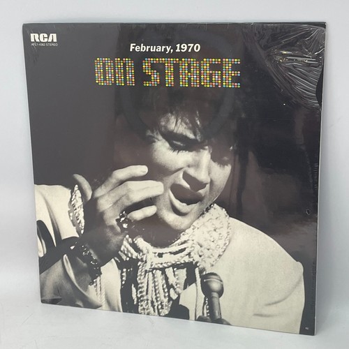 Elvis Presley ‎On Stage February 1970 Vinyl LP US 1970s Reissue SEALED MINT