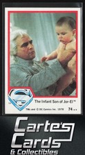 The Infant Son of Jor-El 1978 Topps Superman: The Movie #74 Marlon Brando