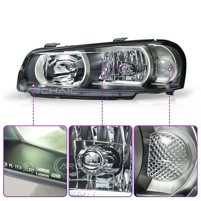 LED Headlights For Nissan Skyline GTR GT-R R34 BNR34 GTT ER34 1998