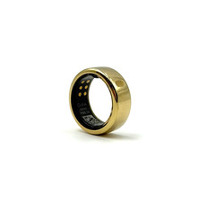 Oura Ring Gen 3 Horizon - Titanium - Size 06 - Gold - HEAVILY SCRATCHED