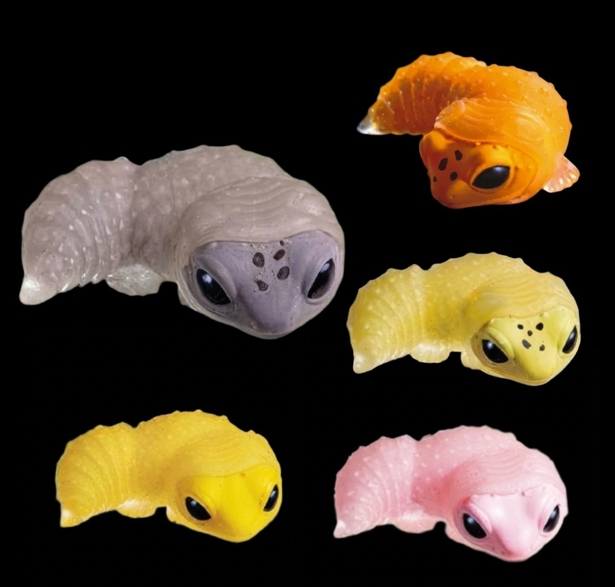 Yell Blind Box Gacha Cute Molting Lizard Figure 1 Random Japanese