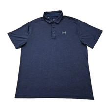 Under Armour Men  s The Playoff Polo Golf, Midnight Navy, Size XL