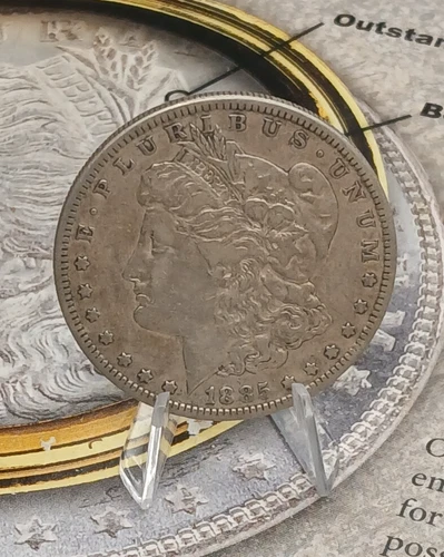 Silver 90%  1885 S Morgan EF Key Date  TP-10020