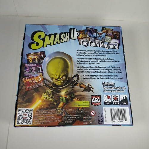 SMASH UP The Shufflebuilding Game of Total Awesomeness  Board Game Paul Peterson - Picture 8 of 8